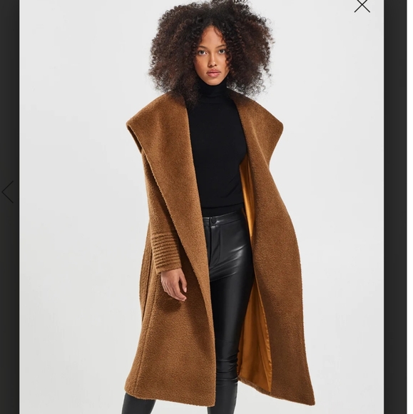 Sentaler Wrap Coat - Picture 10 of 16